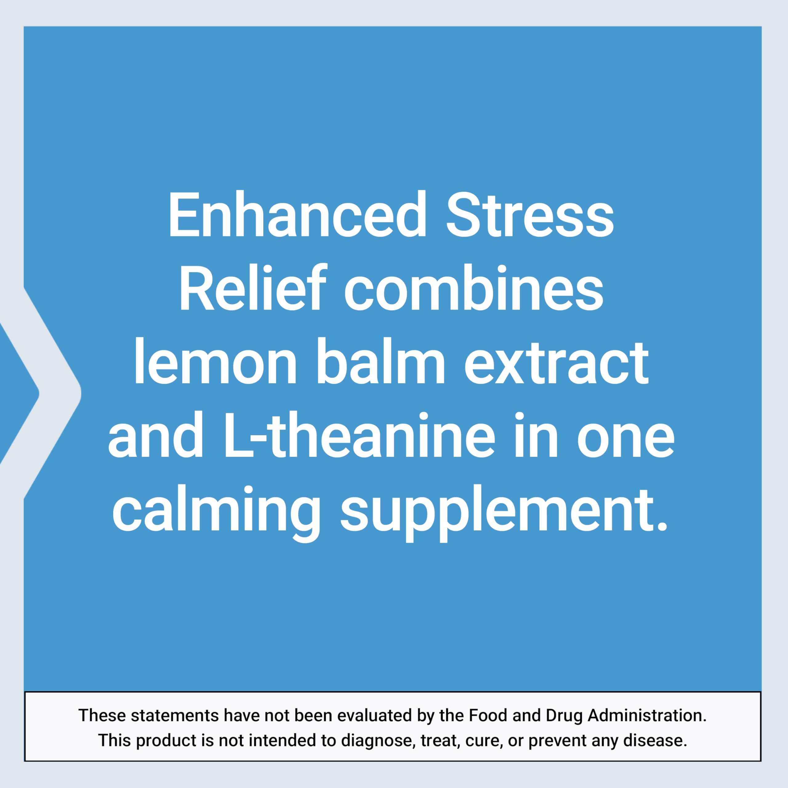 Gluten-free label on Life Extension Enhanced Stress Relief packaging