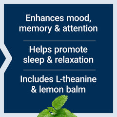 Life Extension stress relief teacup scene showing meditation-like calm