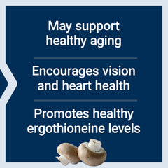 Life Extension Essential Youth L-Ergothioneine: cápsulas alineadas para consumo diario
