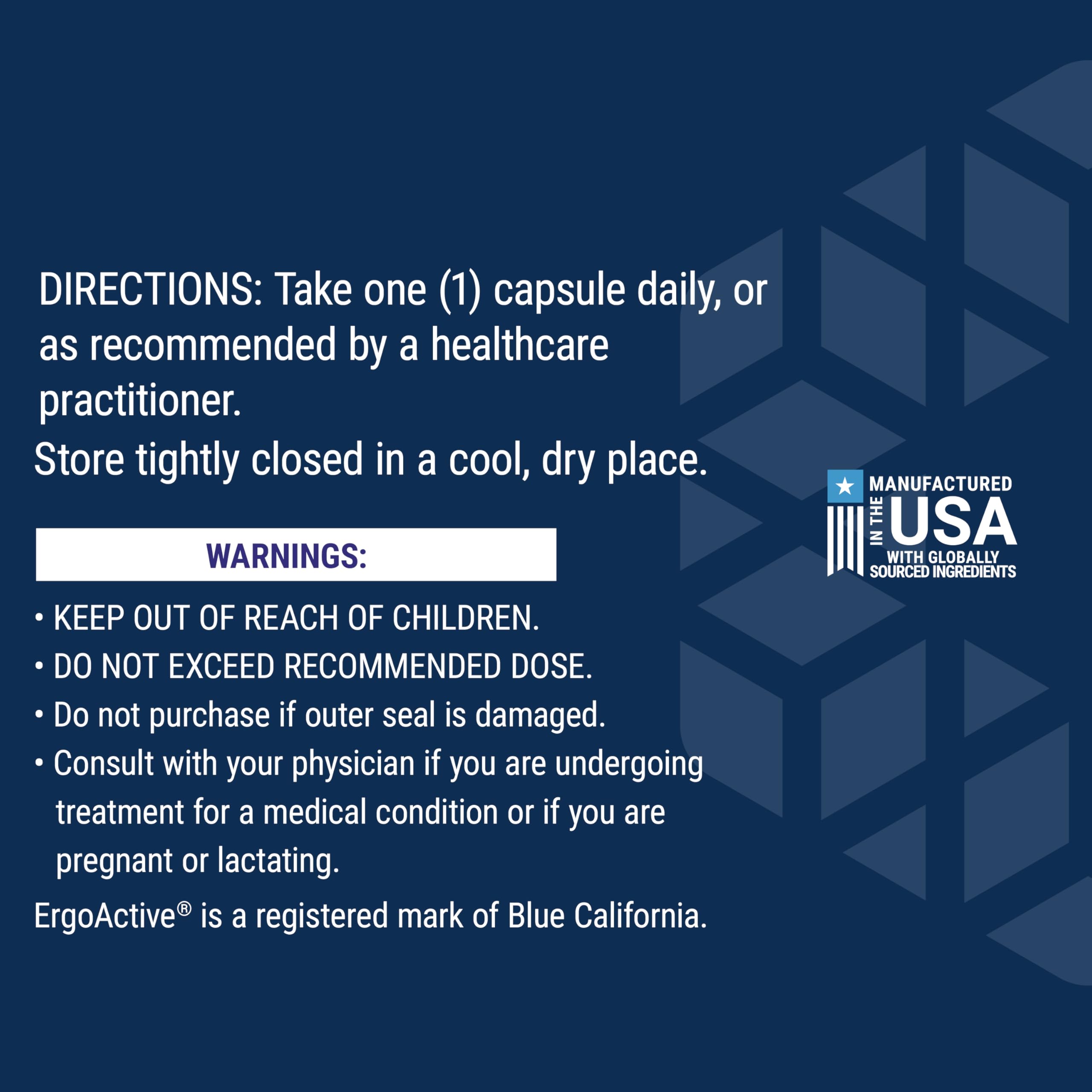 Life Extension Essential Youth L-Ergothioneine: certificado de análisis disponible