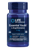 Life Extension Essential Youth L-Ergothioneine – 5 mg, 30 Vegetarian Capsules | Gluten-Free & Non-GMO