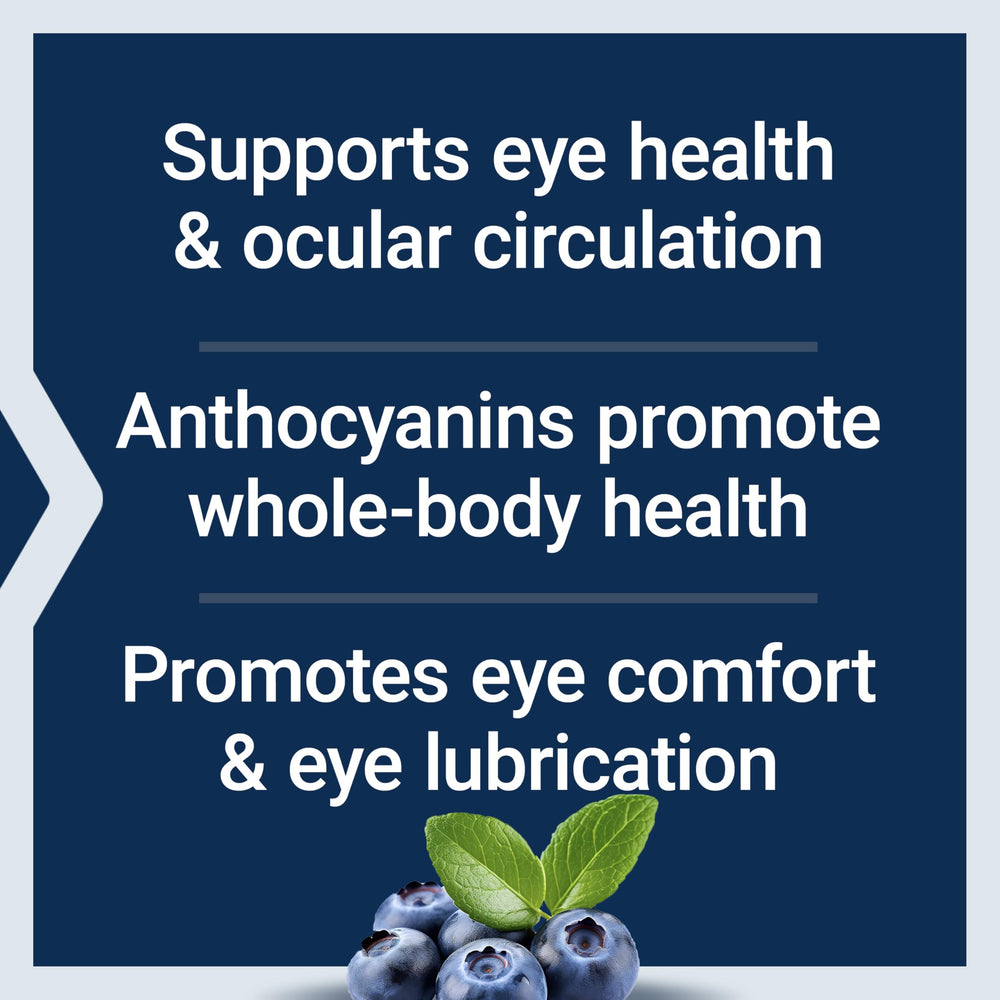 Life Extension European Bilberry packaging box showcases gluten-free, Non-GMO credentials