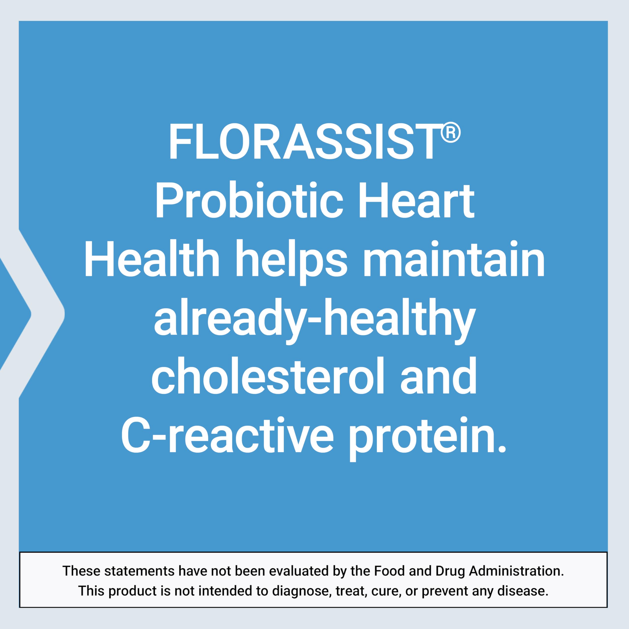 Life Extension FlorAssist Heart Health labeled as USA-made manufacturing
