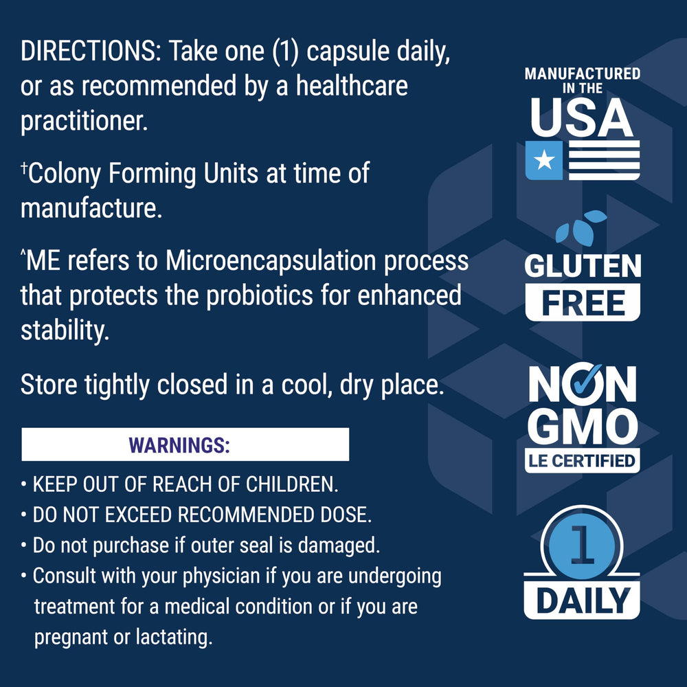 Life Extension FlorAssist vegetarian symbol confirms plant-friendly capsule option