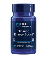 Life Extension Ginseng Energy Boost bottle for everyday energy support.