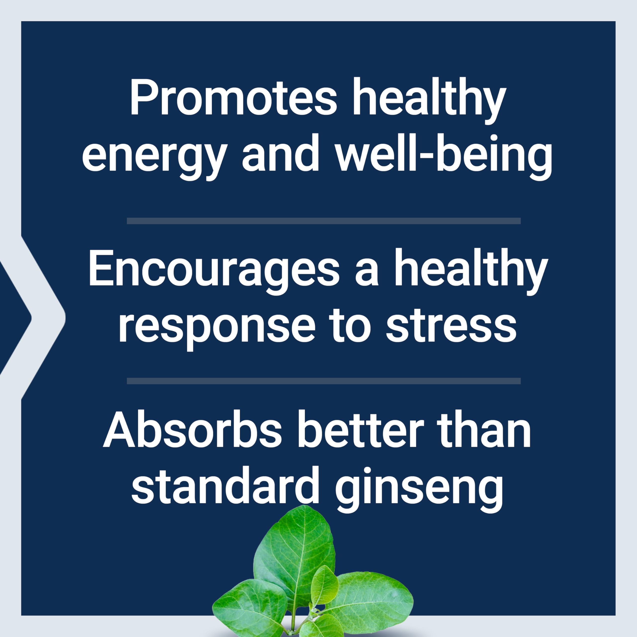 Life Extension Ginseng Energy Boost fermented extract image suggests higher bioavailability and faster uptake.