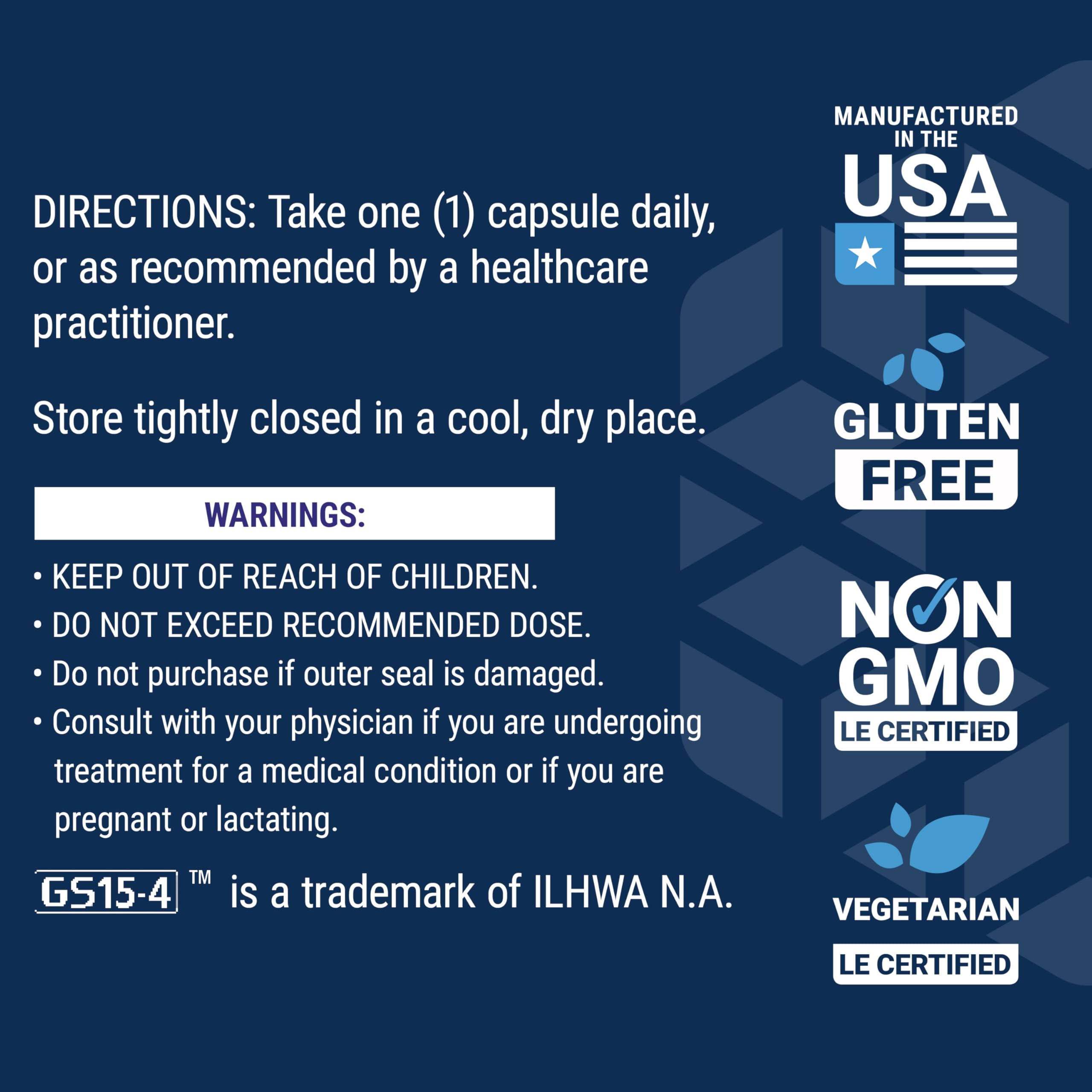 Life Extension Ginseng Energy Boost gluten-free mark reinforces suitability for sensitive diets.