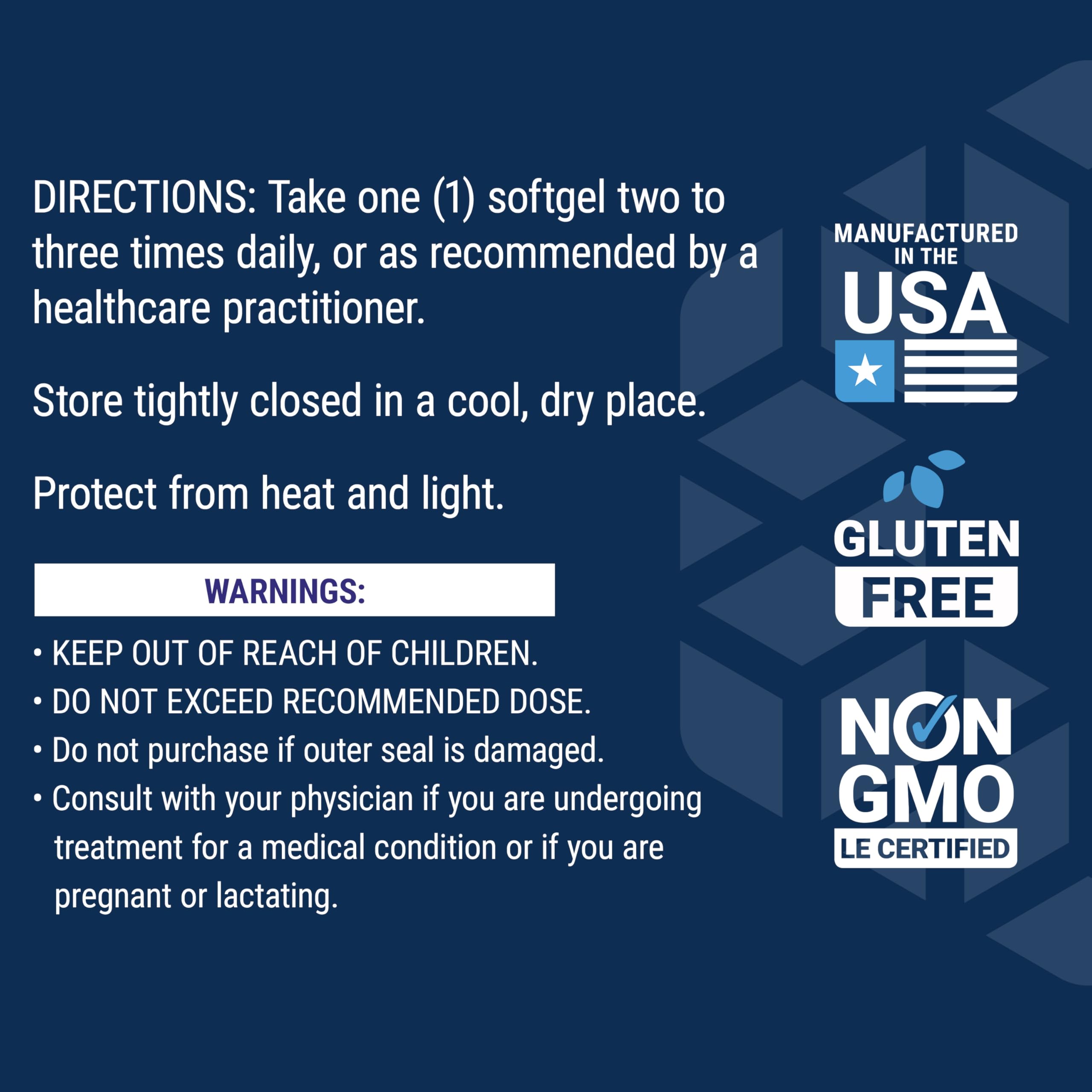 Gluten-free and non-GMO badges appear on the label.