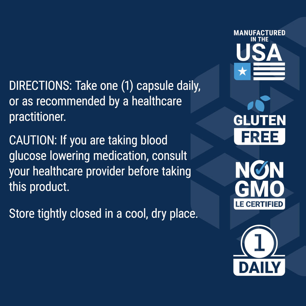 Life Extension Glycemic Guard gluten-free badge supports dietary flexibility.