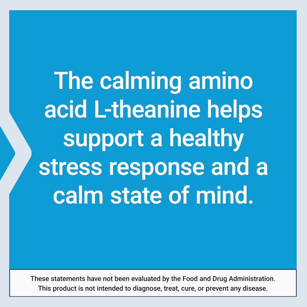 Ingredient icons signaling non-GMO and gluten-free formula for Life Extension L-Theanine.