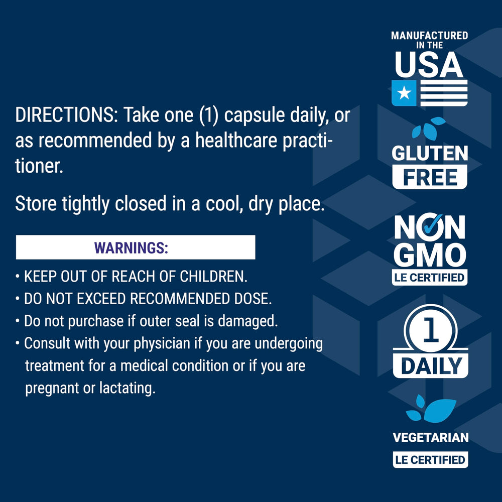 Life Extension Lactoferrin Caps gluten-free packaging emphasizing safety