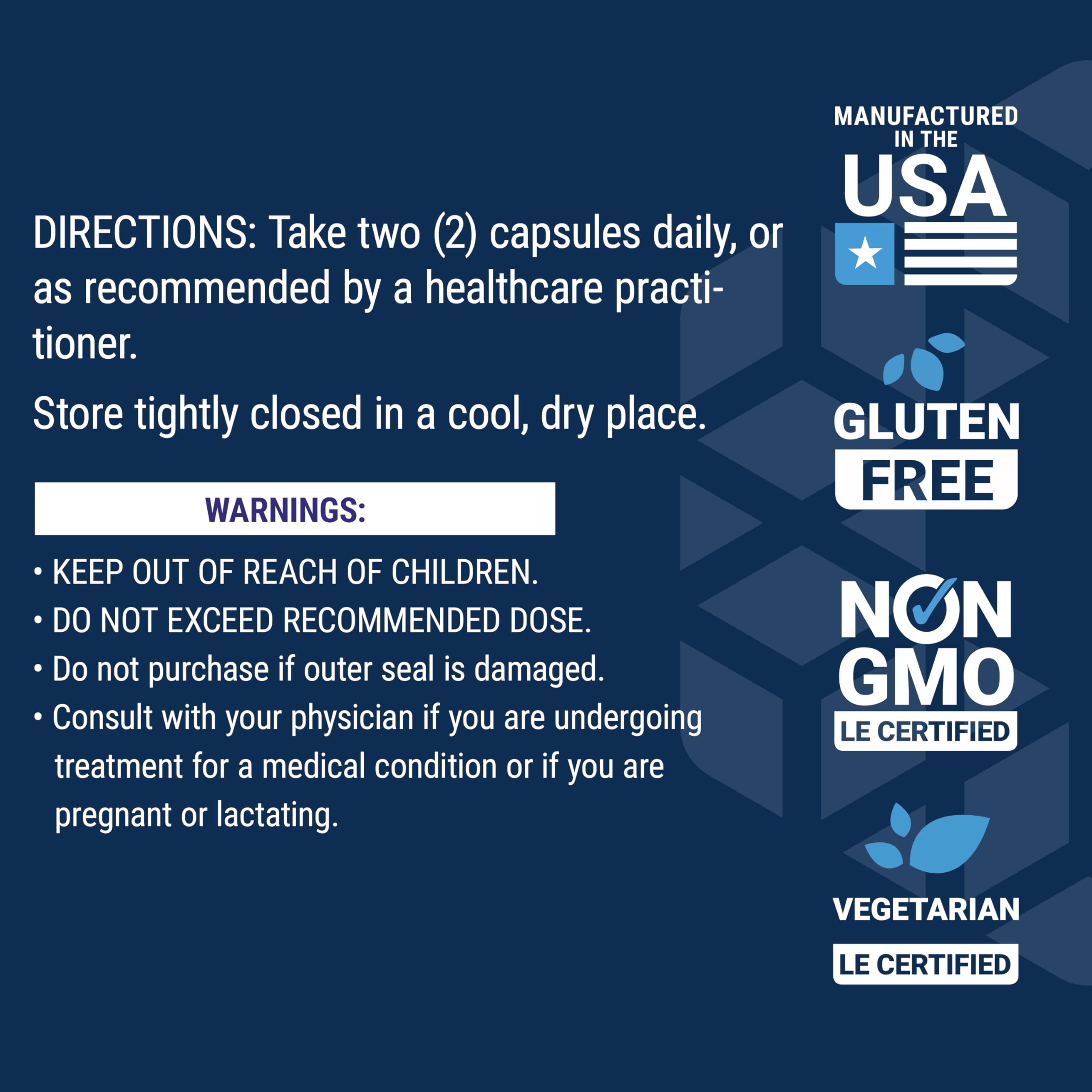 Life Extension made-in-USA sign supports domestic manufacturing standards.