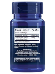 Life Extension Mega Lycopene softgels close-up, easy daily use.