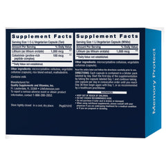 Life Extension Memory Protect blister pack with day-labeled capsules for structured daily dosing.