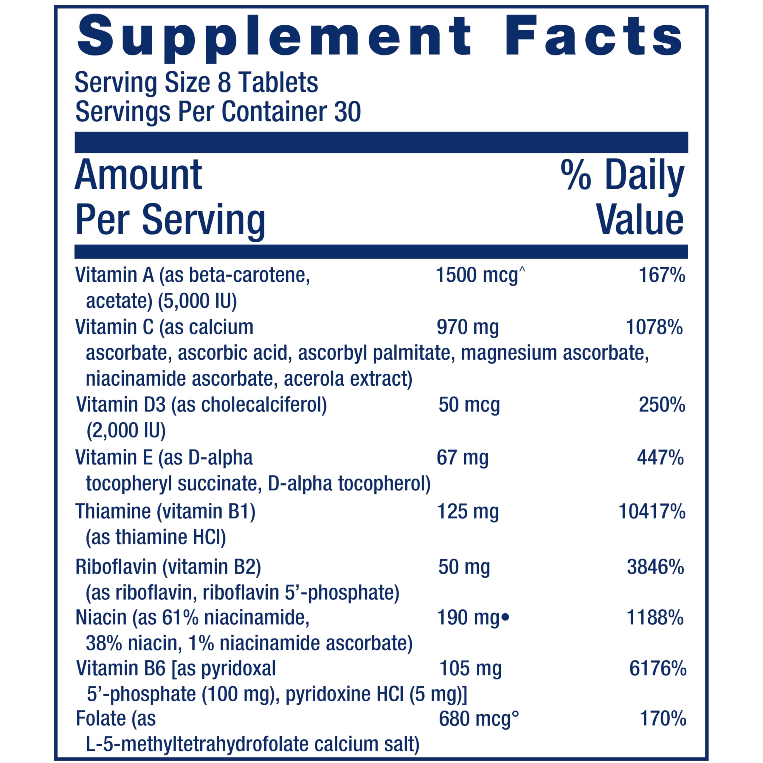 Close-up of Life Extension Mix tablets highlighting gluten-free formula and USA-manufactured quality.