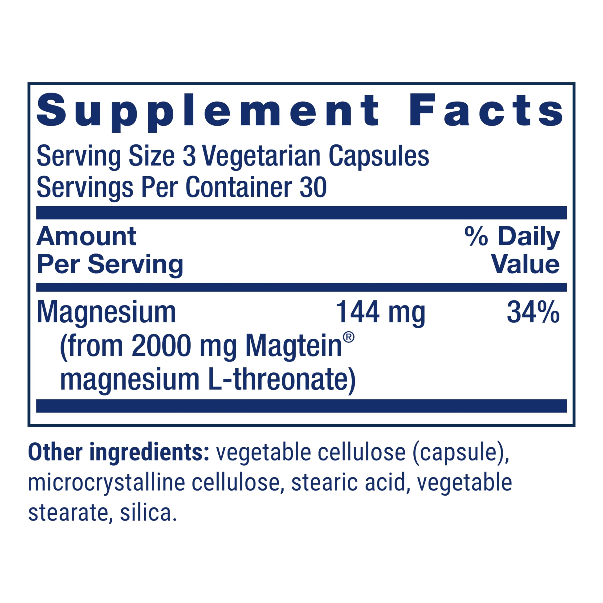 Close-up of Life Extension Neuro-Mag capsules showing easy-to-swallow design