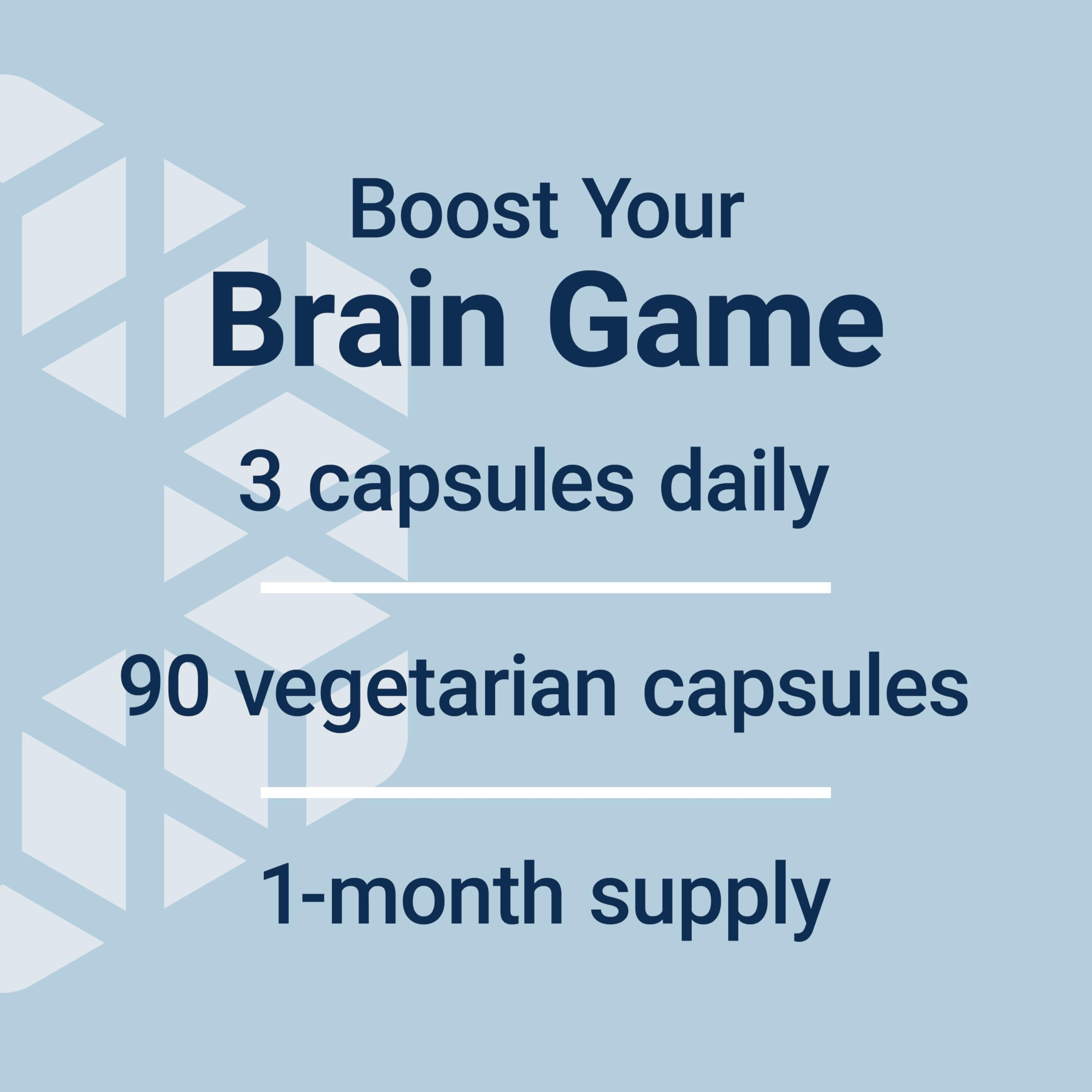 Life Extension Neuro-Mag capsules poured for simple daily supplementation