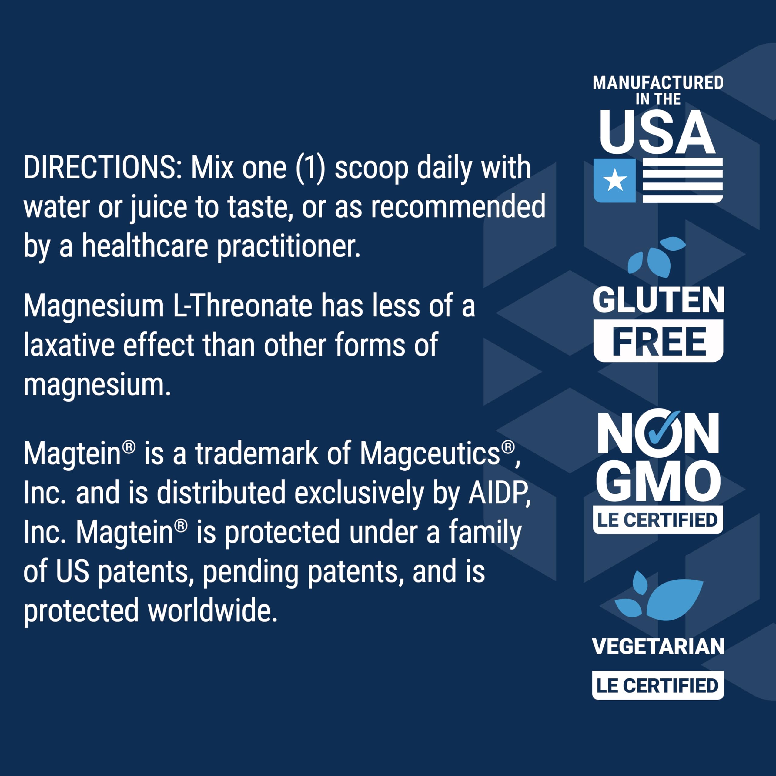 Life Extension Neuro-Mag — manufactured in the USA with COA for transparency.