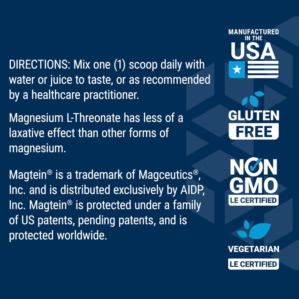 Life Extension Neuro-Mag — manufactured in the USA with COA for transparency.
