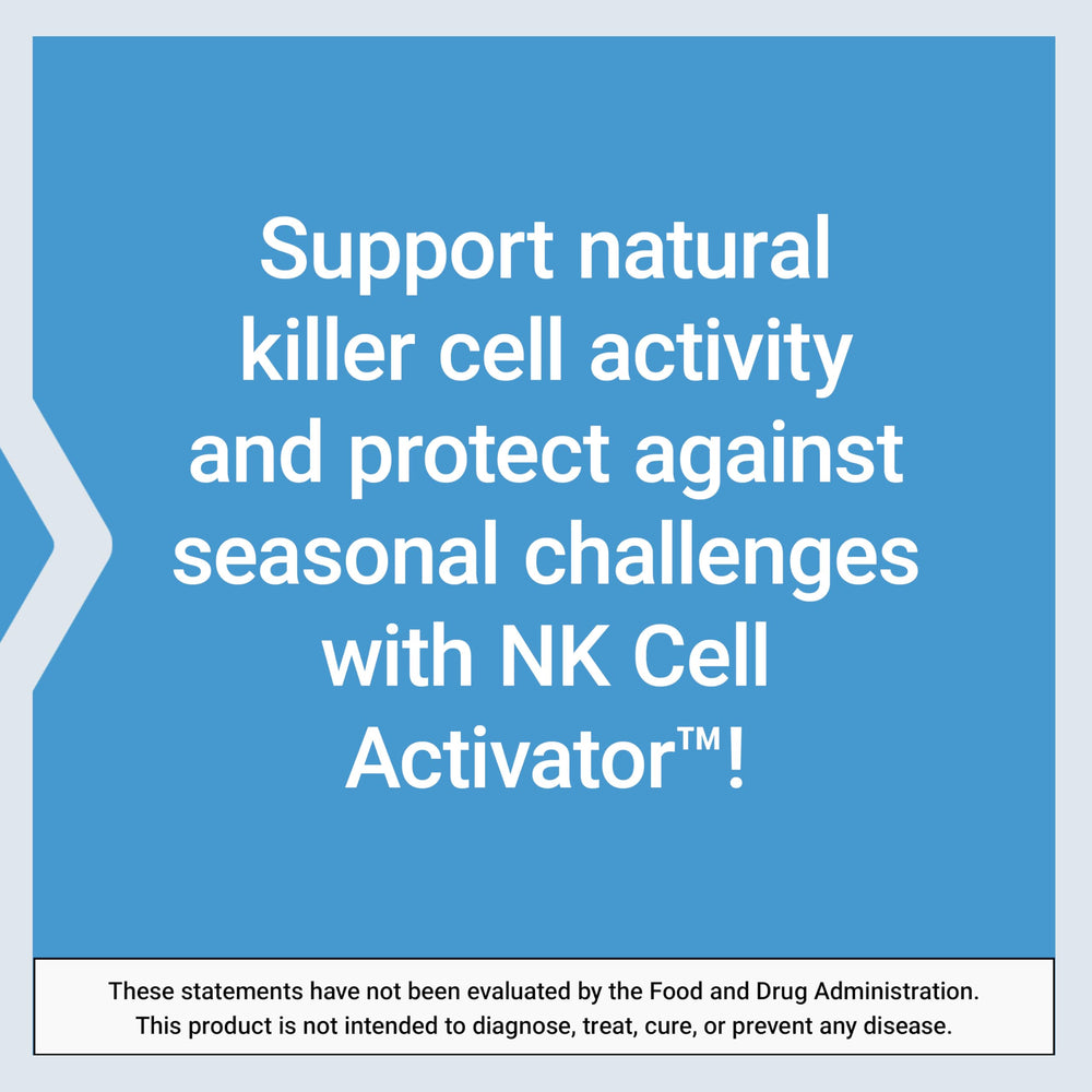 Life Extension NK Cell Activator USA manufactured badge signals high-purity production.