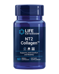 Life Extension NT2 Collagen bottle front highlights daily joint support
