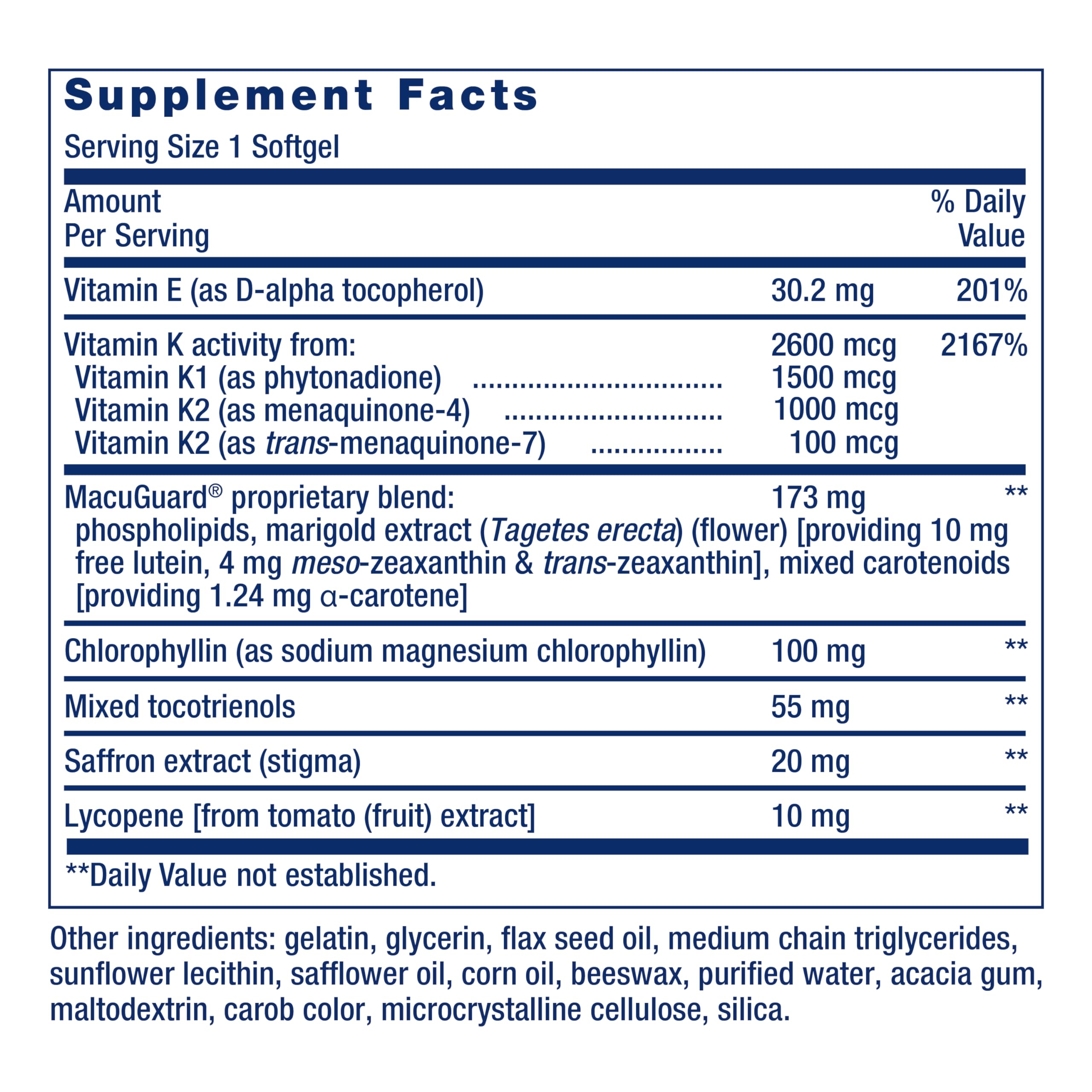 Life Extension Once-Daily Health Booster softgels close-up showing convenient daily capsule form.