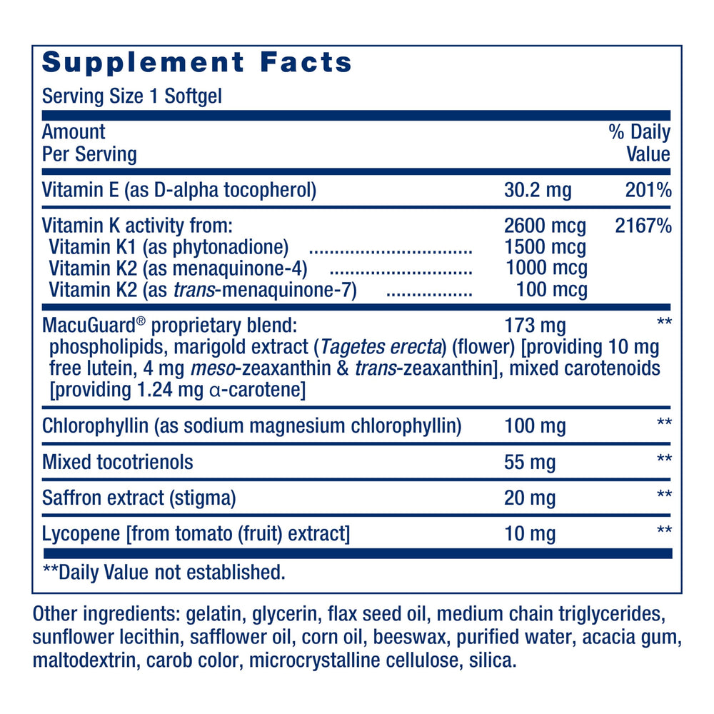 Life Extension Once-Daily Health Booster softgels close-up showing convenient daily capsule form.