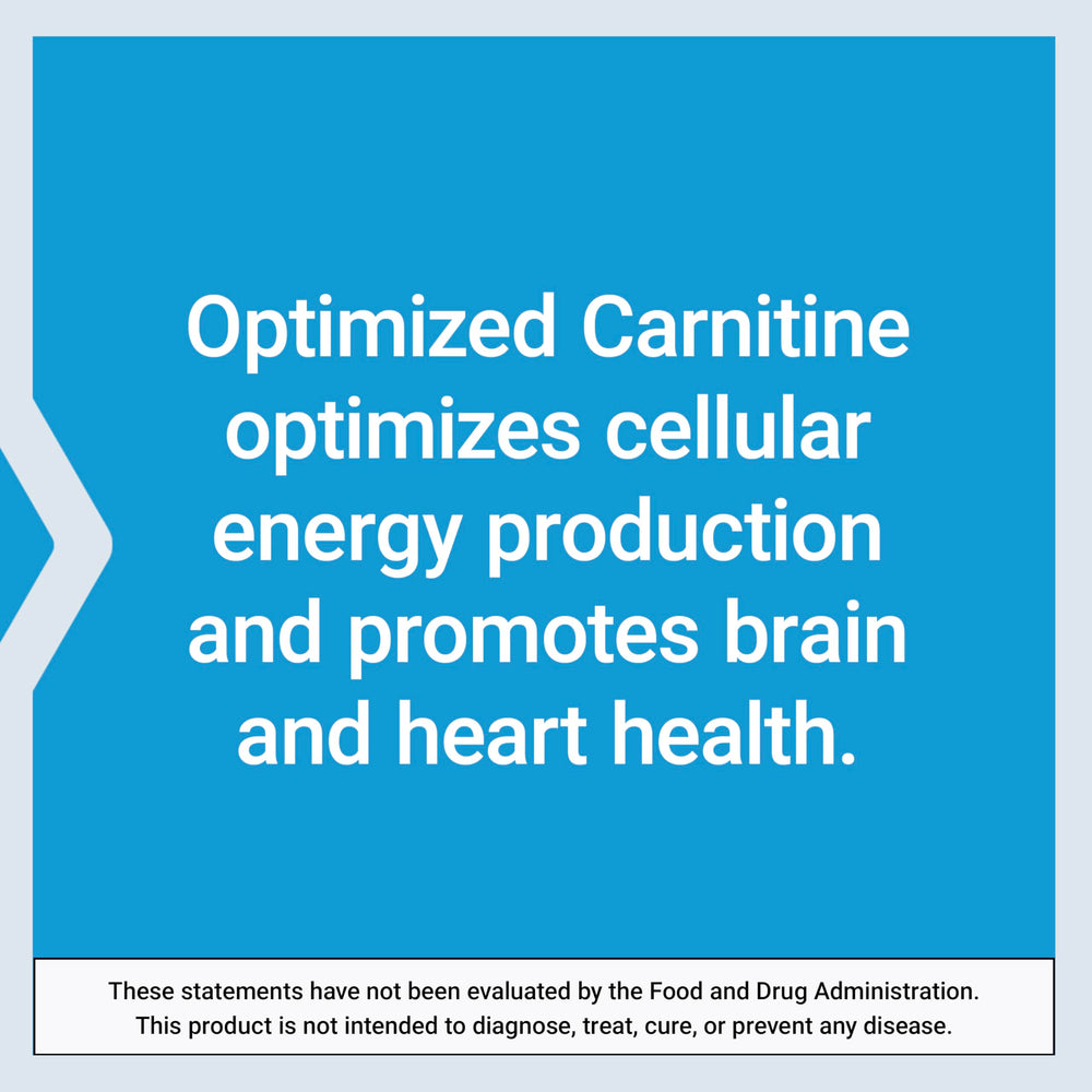 Life Extension Optimized Carnitine USA-made seal on packaging