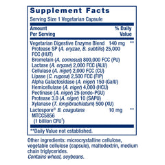 Life Extension probiotic capsule containing B. coagulans for gut balance.