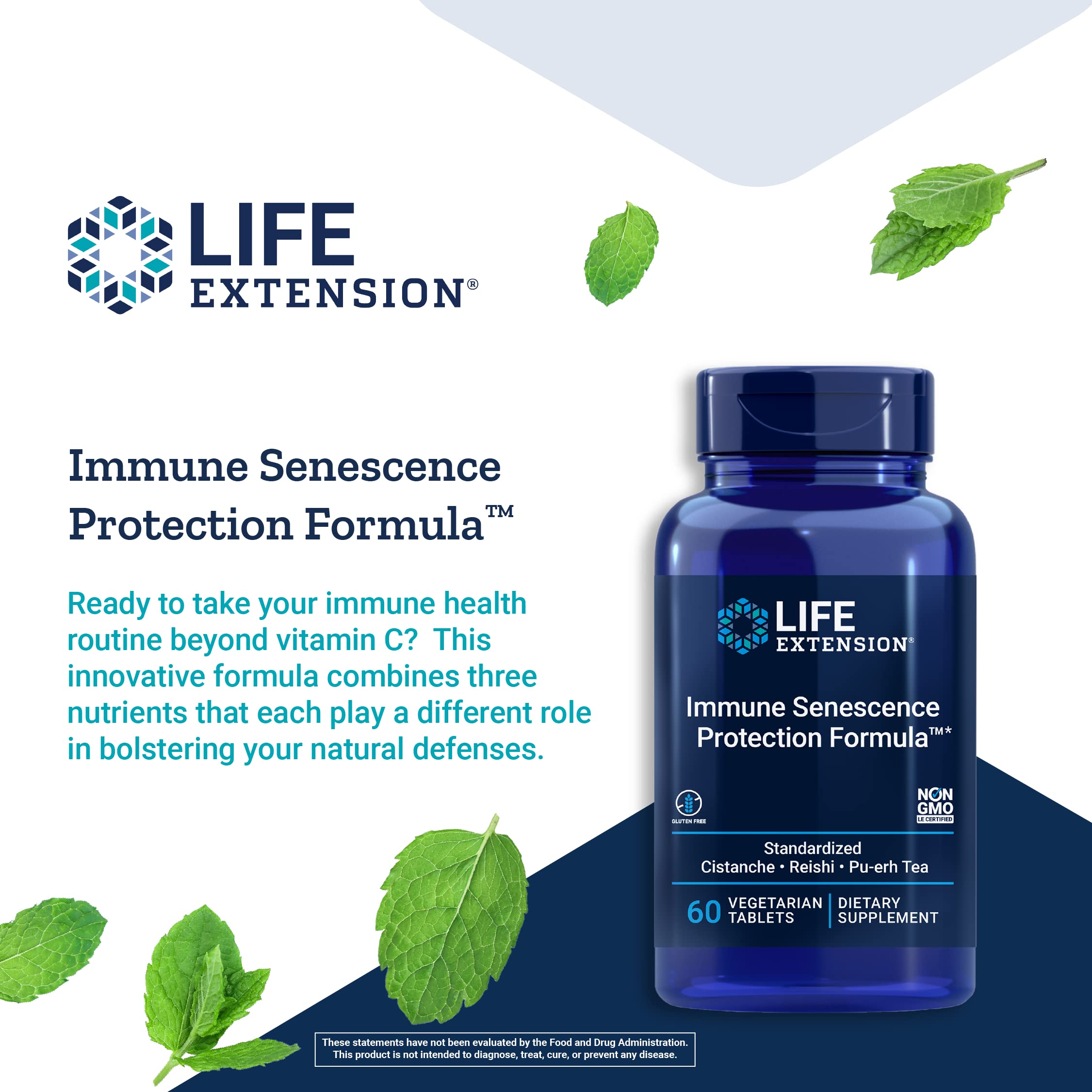 Life Extension Reishi mushroom extract bottle cap, showcasing the herbal blend