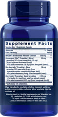 Life Extension Resveratrol Elite pills ready to support oxidative stress defenses.