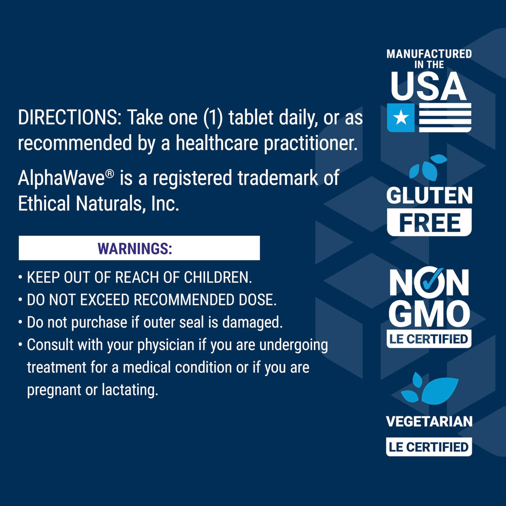 Life Extension Theanine XR non-GMO certification badge