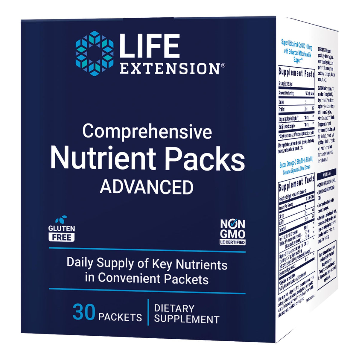 Life Extension two-per-day capsules in a single-serve packet for on-the-go daily support.