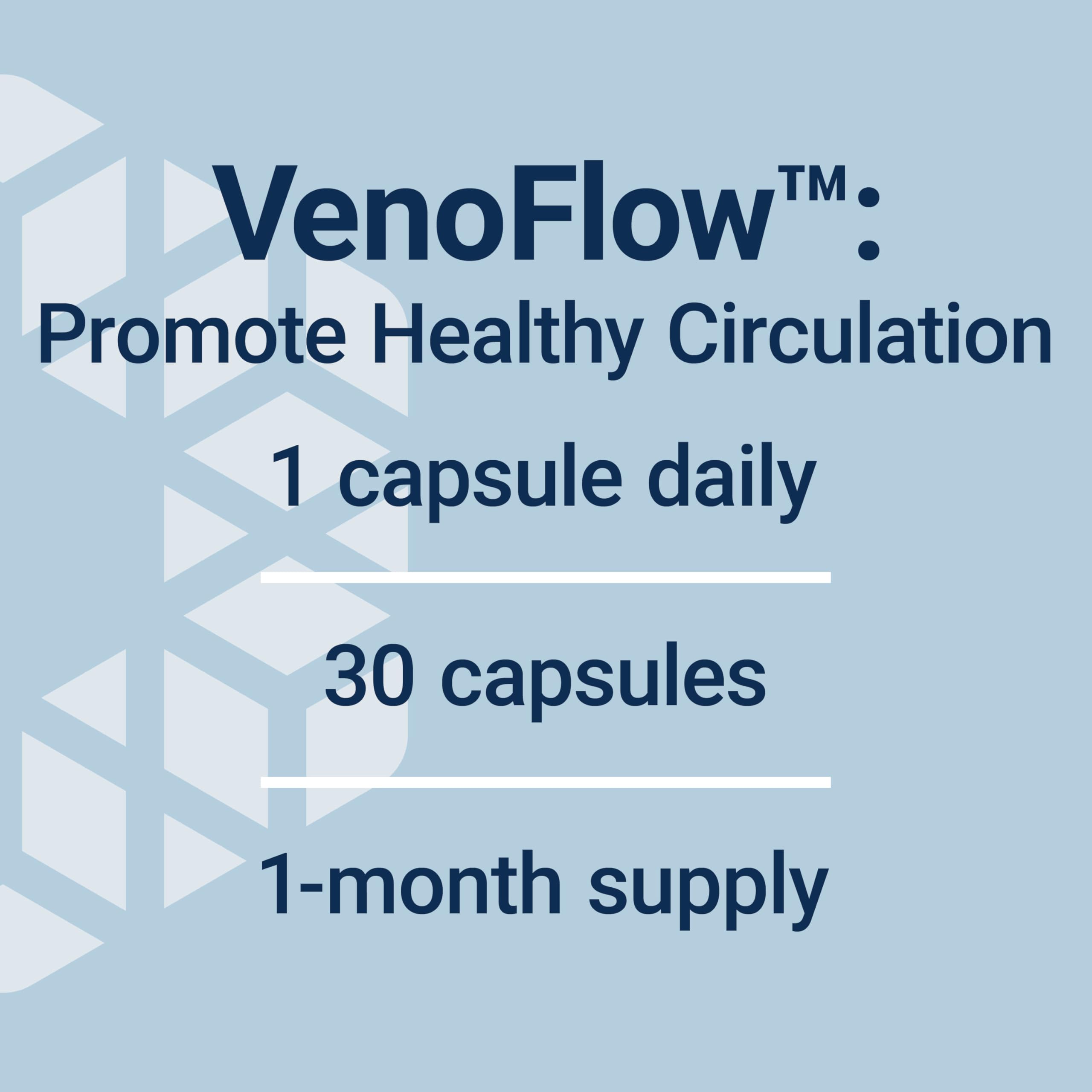 Life Extension VenoFlow packaging indicates a one-month supply