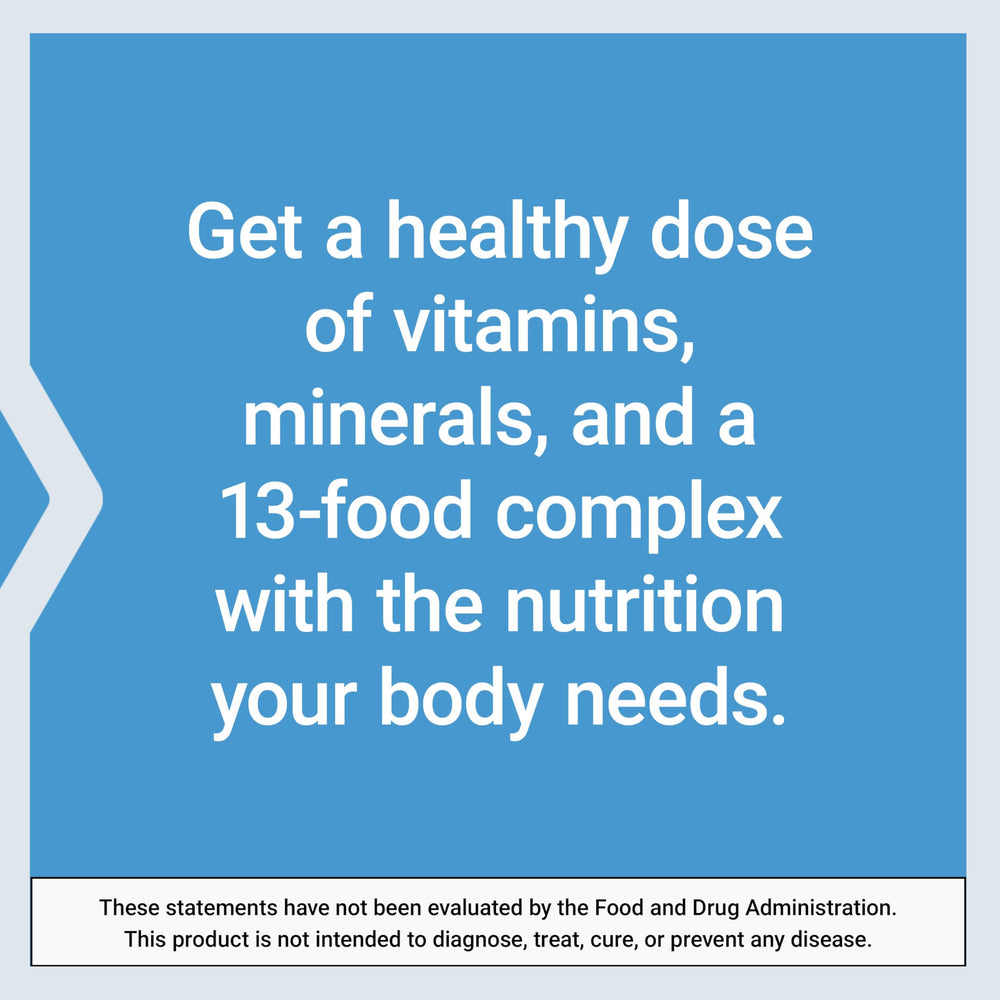Ingredients panel emphasizes whole-food nutrition and minerals in Life Extension multivitamin.