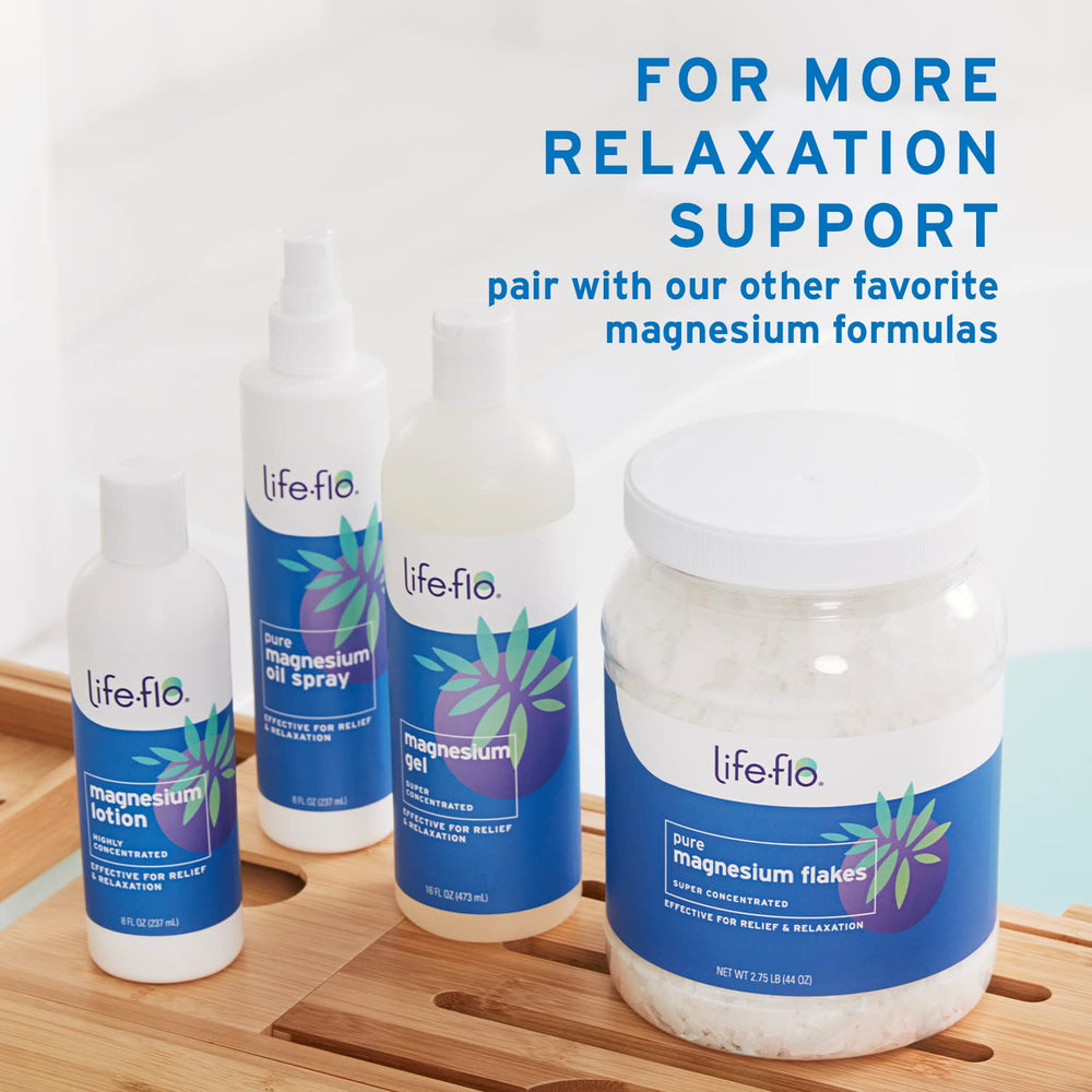 Life Flo Magnesium Gel family use promotes gentle care for adults and kids.