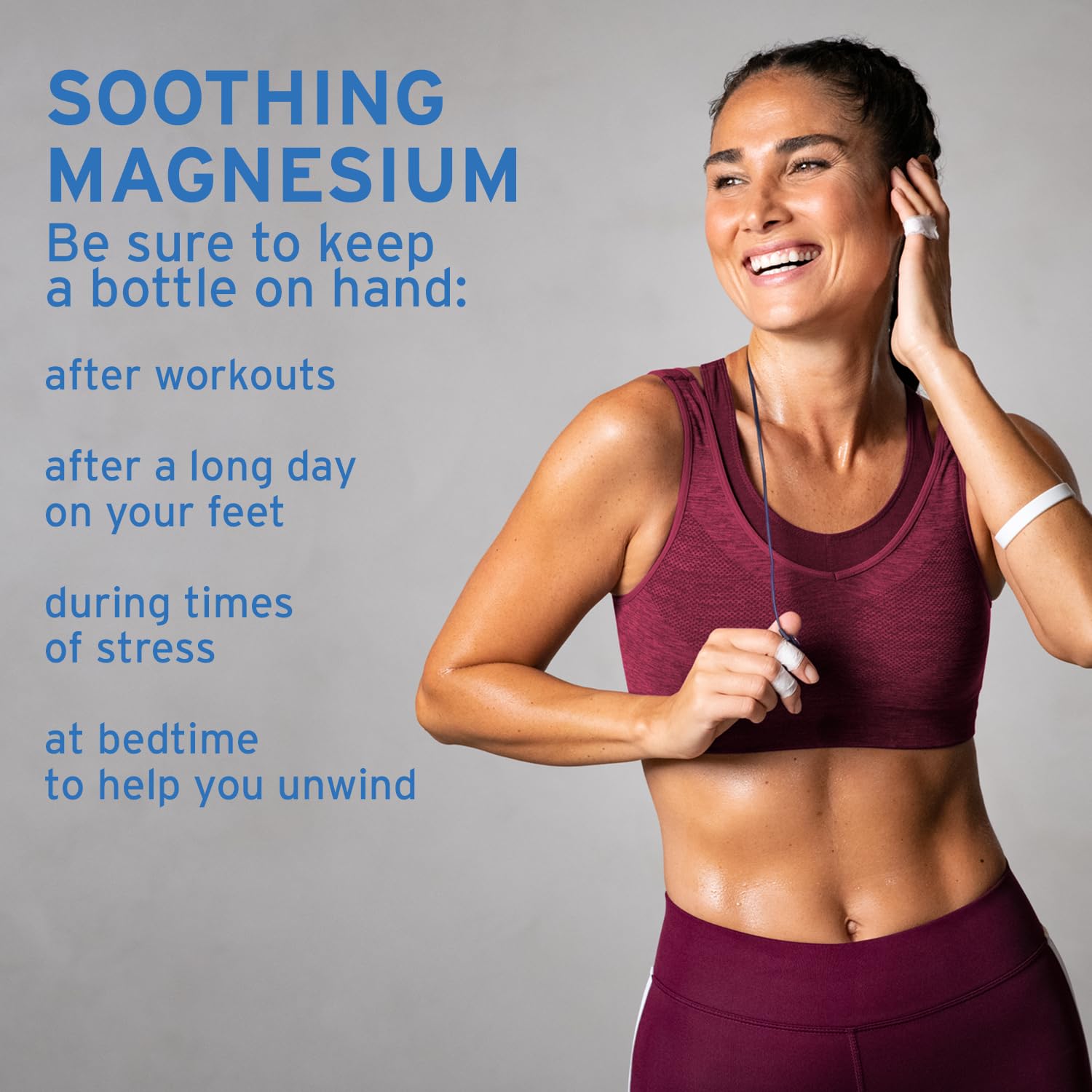 Life-flo Magnesium Oil Sport Spray contains Arnica for added comfort.
