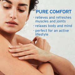 Life-flo Magnesium Oil Sport Spray with peppermint provides cooling sensation.