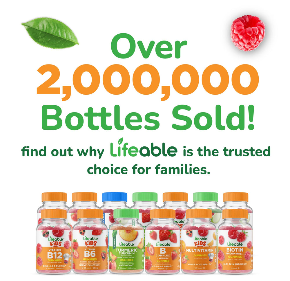 Vegan label on Lifeable Cranberry Gummies packaging