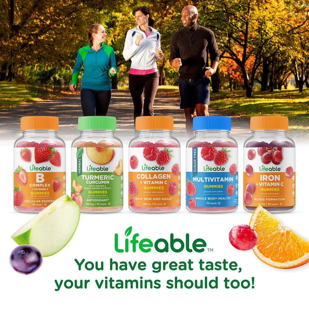 Lifeable Glucose Gummies on-the-go pack ideal for busy days