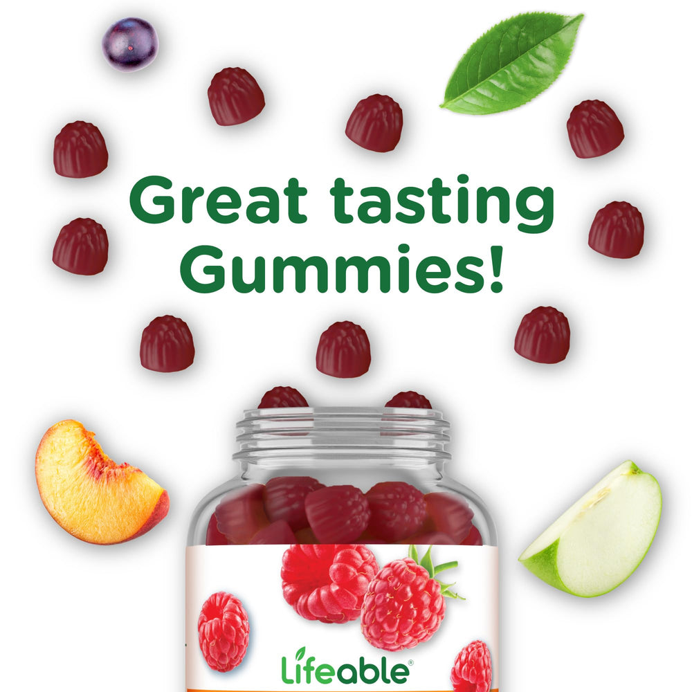 Lifeable doctor-recommended probiotic gummies image conveying trust and quality