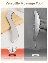 Lifechill gua sha tool with precision edge for self-care routines.
