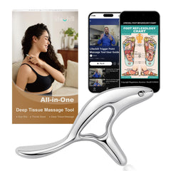 Lifechill Trigger Point Massage Tool with ergonomic grip for precise deep tissue relief