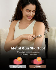 Lifechill Trigger Point Massage Tool's thumb-saver edge reduces thumb strain