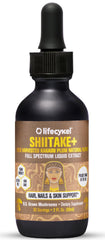 Life Cykel shiitake bottle drops support nourished skin and nails.