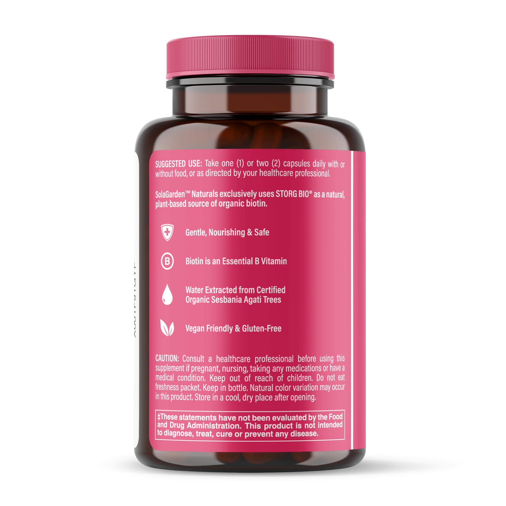 LifeGarden Naturals biotin produced in a US facility meeting cGMP standards