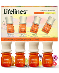 Lifelines Citrus Grove Joy bottle pour for easy, uplifting aroma in any room.