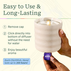 Lifelines ClickWick Bloom 3-pack bottles for quick scent swaps