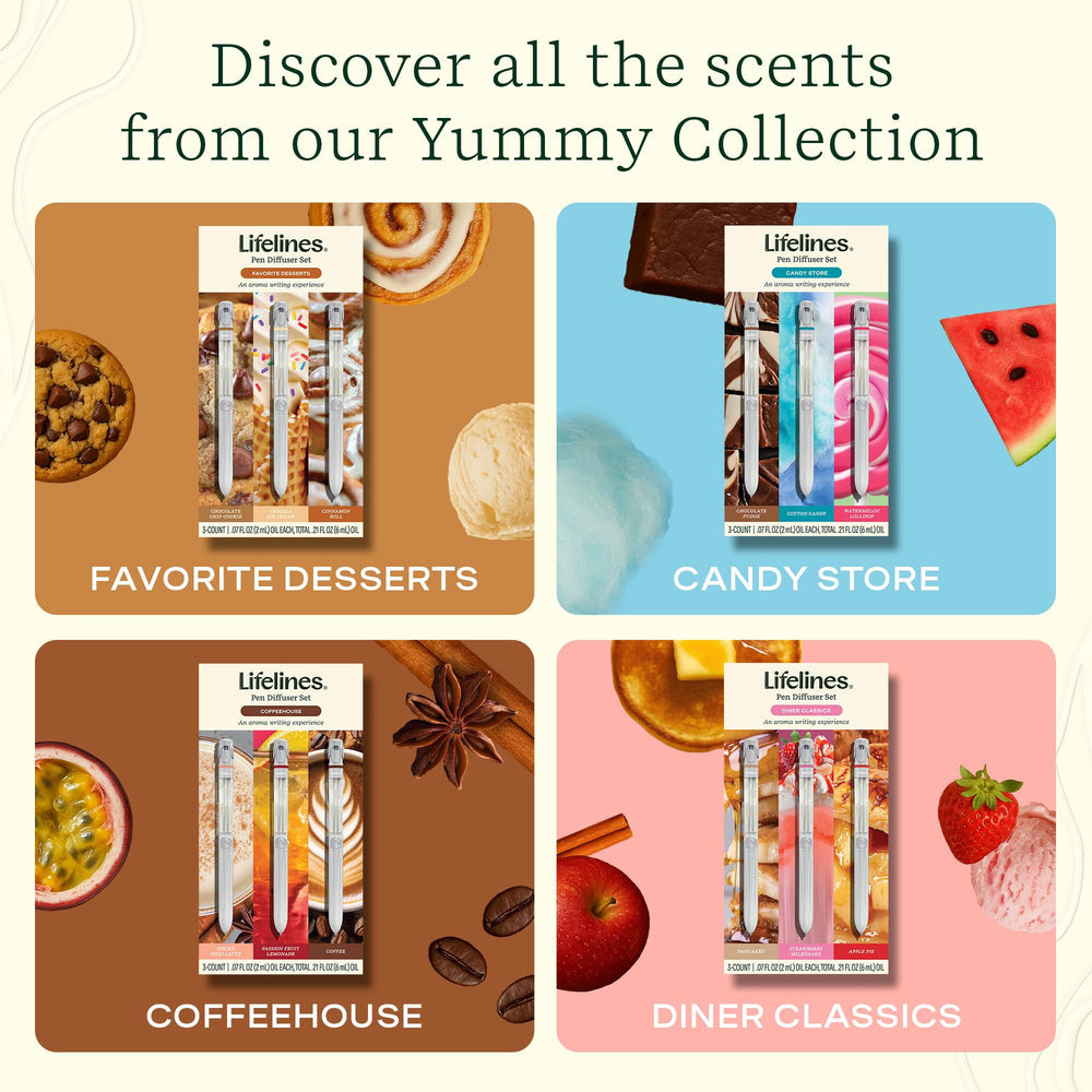Lifelines Colección Deliciosa: aromas de postres para variar sensaciones