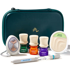 Lifelines Everyday Diffuser in travel case for portable calm.